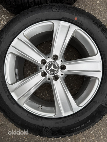 18" Mercedes-Benz originaalveljed 5x112 + lamellrehvid 7,5mm