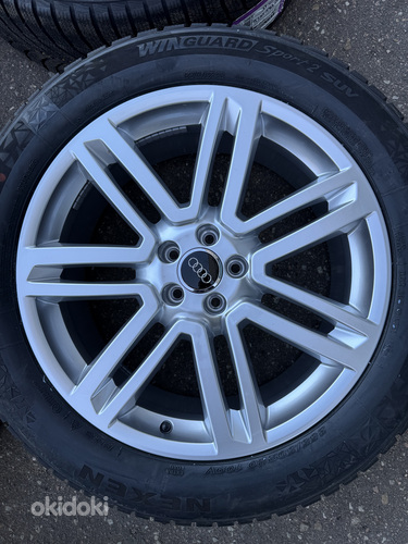 20" Audi originaalveljed 5x112 + uued m+s 255/50/20