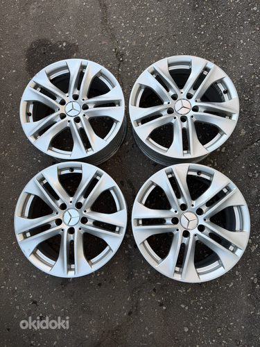 17" Mercedes-Benz originaalveljed 5x112