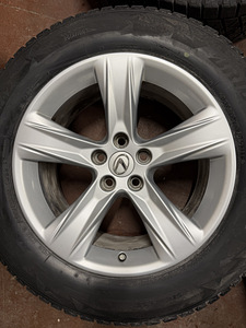18" оригинальные диски Lexus RX 5x114,3 + 235/65/18 m+s (1 фото из 7)