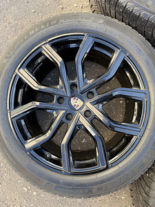 20" Porsche Cayenne диски 5x130 + шины с ламелями 6-6,5 (3 фото из 10)