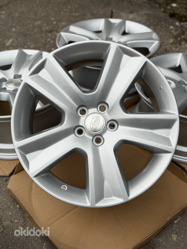 17" Subaru originaalveljed 5x100 (nagu uued)