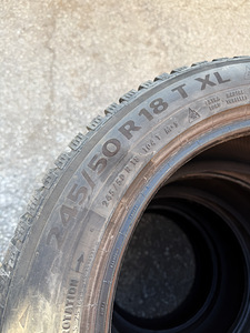 245/50/18 Continental Icecontact3 naastrehvid 7,5mm (4 foto / 6)