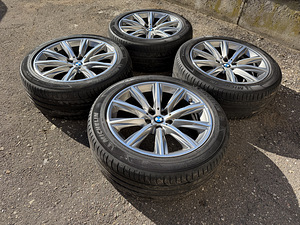 18" BMW style 684 originaalveljed 5x112 + suverehv 245/45/18 (2 foto / 10)
