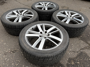 20" оригинальные диски Audi 5x130 + летние шины 295/40/20 (2 фото из 10)