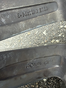 20" оригинальные диски Audi 5x130 + летние шины 295/40/20 (8 фото из 10)