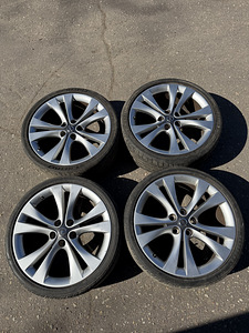 20" оригинальные диски Opel 5x120 + летние шины 255/35/20 (3 фото из 10)