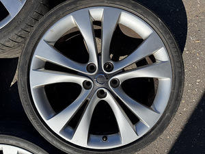20" оригинальные диски Opel 5x120 + летние шины 255/35/20 (6 фото из 10)