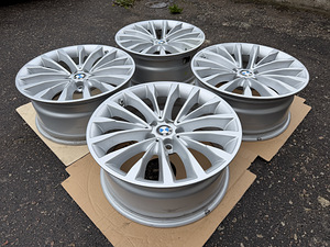18" оригинальные диски BMW стиль 632 5x112 + датчики (2 фото из 10)
