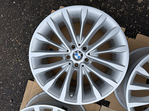 18" оригинальные диски BMW стиль 632 5x112 + датчики (4 фото из 10)