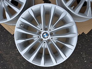 18" оригинальные диски BMW стиль 632 5x112 + датчики (5 фото из 10)