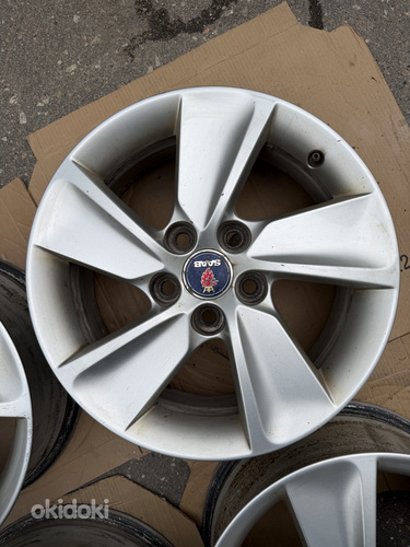 17" Saab 9-5 NG originaalveljed 5x120 (sobib ka Insignia)