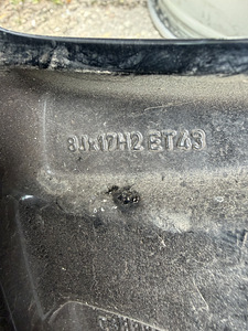 17" оригинальные диски Mercedes-Benz 5x112 (7 фото из 8)