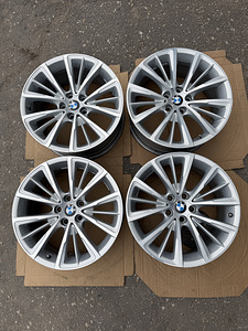 18" оригинальные диски BMW стиль 643 5x112 + датчики (3 фото из 10)