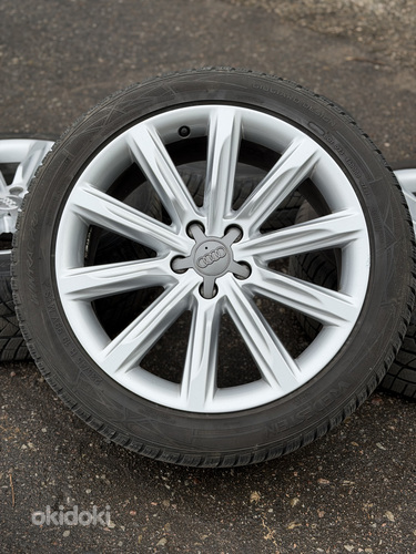 19" оригинальные диски Audi 5x112 + 235/45/19 m+s 6-7мм