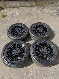 23" оригинальные диски Land Rover 5x120 + 285/40/23 m+s 5,5мм (2 фото из 10)