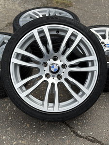 19" BMW style 403M originaalveljed 5x120 + suverehvid 4mm (1 foto / 8)