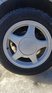 Toyota Supra MK3 оригинальные диски 5x114,3 16" 7J (5 фото из 7)