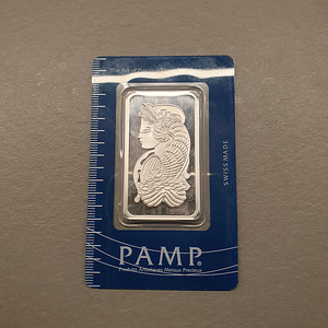 PAMP 1oz 31g hõbeplaat hõbekang 999 (1 foto / 2)