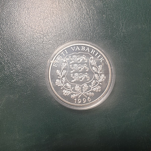 Eesti Vabariik 100 krooni Olümpia Maadleja 1996a (2 foto / 2)
