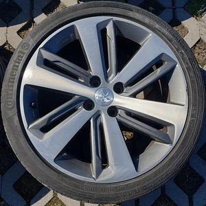 Peugeot original 4x108 18" диски с летней резиной 225/40/18 (3 фото из 10)