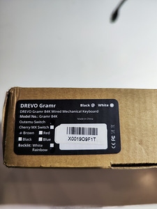 Mehaaniline klaviatuur Drevo Gramr outemu brown switch 84key (3 foto / 4)