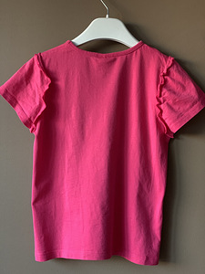 (122-128 cm, 7-8 av) Roosa t-särk (5 foto / 8)