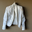 Valge naiste pidulik jakk, suurus S (foto #4)