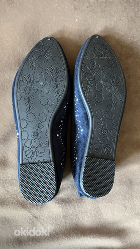 Baleriinad, kingad, tume-sinised (suurus 35) (foto #6)