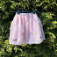Детская розовая юбка (128 см) (фото #1)