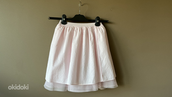 Детская розовая юбка (128 см) (фото #4)