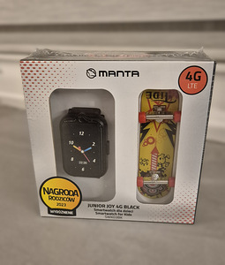 Manta Junior Joy 4G children's smartwatch black (1 foto / 2)