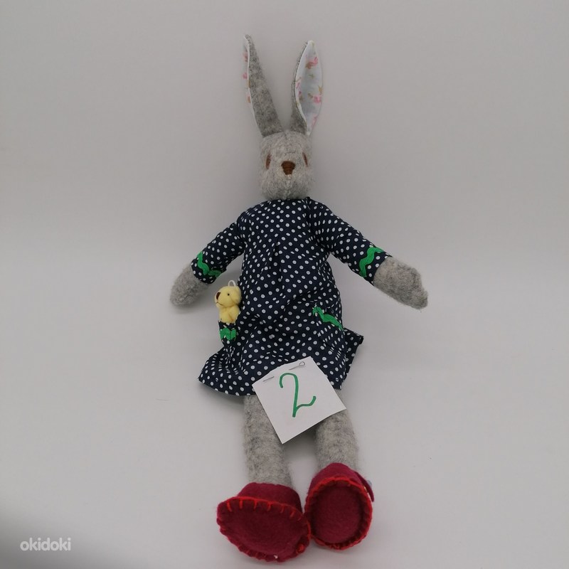 Заяц (кролик) из фетра: выкройка и мастер-класс