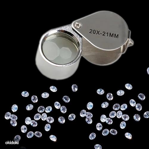 Новая ювелирная лупа 30X Glass Magnifying Magnifier (фото #2)
