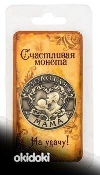 Uus suveniiri münt "Kuldne Ema" pakendis / vene keeles (foto #1)