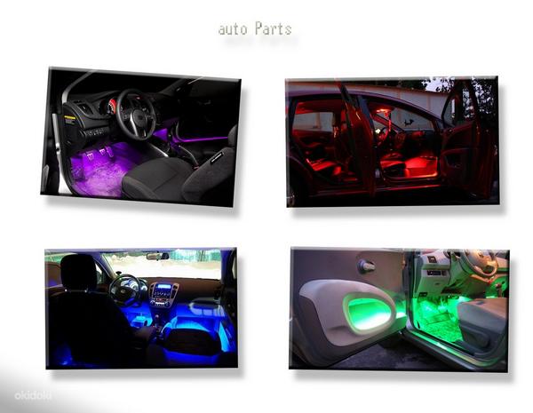 Autodele LED veekindel riba 12V, erinevad värvid (foto #2)