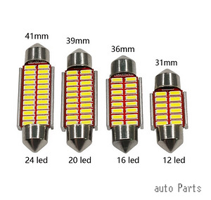 C5w led pirnid autosse 31, 36, 39, 41mm canbus (1 foto / 1)