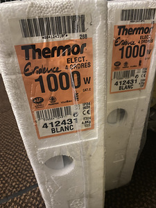 Konvektor, elektriline radiaator Thermor Evidence, 1000W (2 foto / 2)