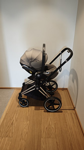 Cybex Priam V3 3in1 Chrome Soho Grey (6 foto / 10)