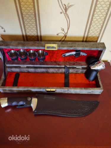 Подарочный набор охотничьего ножа. (фото #5)