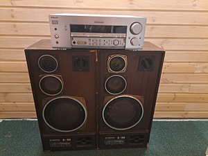 Акустические системы Radiotehnika S-90 + ресурсный драйвер Sony str-db840