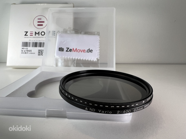 Muutuv VND filter ZeMove 2-400, 62mm (foto #4)