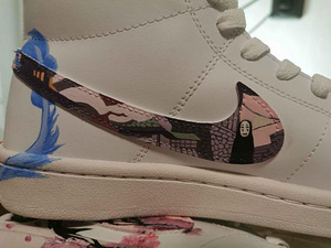 Nike spordijalatsid eridisainiga EU39/USA 8 käsitöö (3 foto / 7)