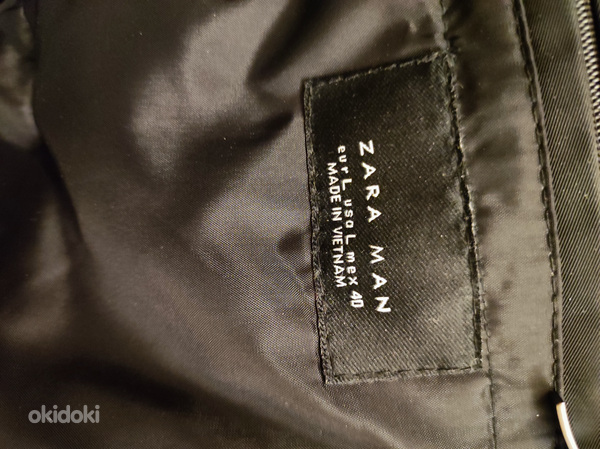 Куртка мужская -пуховик ZARA размер L (фото #2)