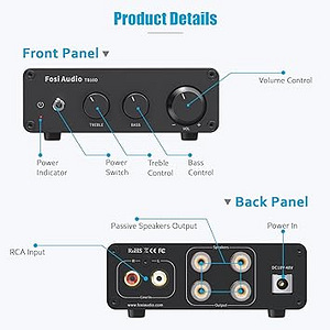 Fosi Audio TB10D 600 Watt TPA3255 Võimendi (3 foto / 3)