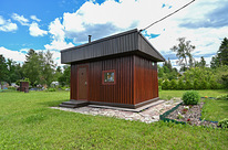 Дача в поселке Аэспа, 20 км от Таллинна. Участок 1372 м2.