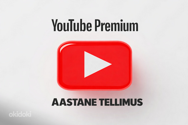 Youtube Premium ГОДОВАЯ ПОДПИСКА