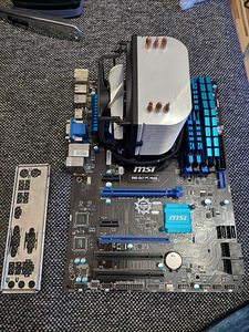 I5 4570 ,msi b85 motherboard,16gb ddr3 1600 4×4 (1 foto / 1)