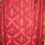 Dekoratiivkangas punane 260 * 150.Viskoos/silk täpiline 5m (foto #1)