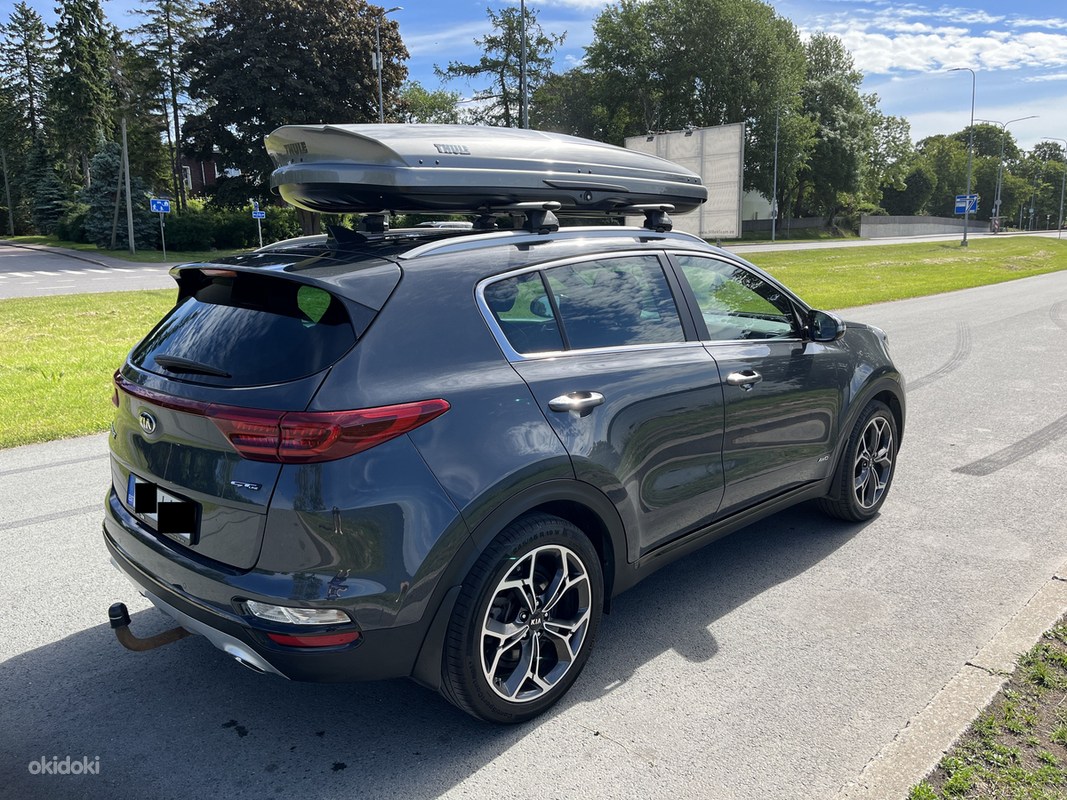 Katuseboks Thule Dynamic 900 L +KIA Sportage katuseraamid - Tallinn, Kere ja lisavarustus kerele – okidoki